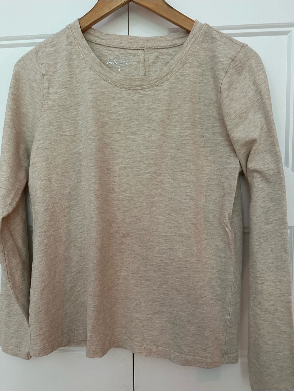 girlfriend collective Beige Long Sleeve Tee